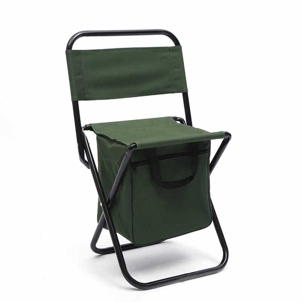 Fishing Backpack - 600D Oxford Fabric Foldable Camping Chair