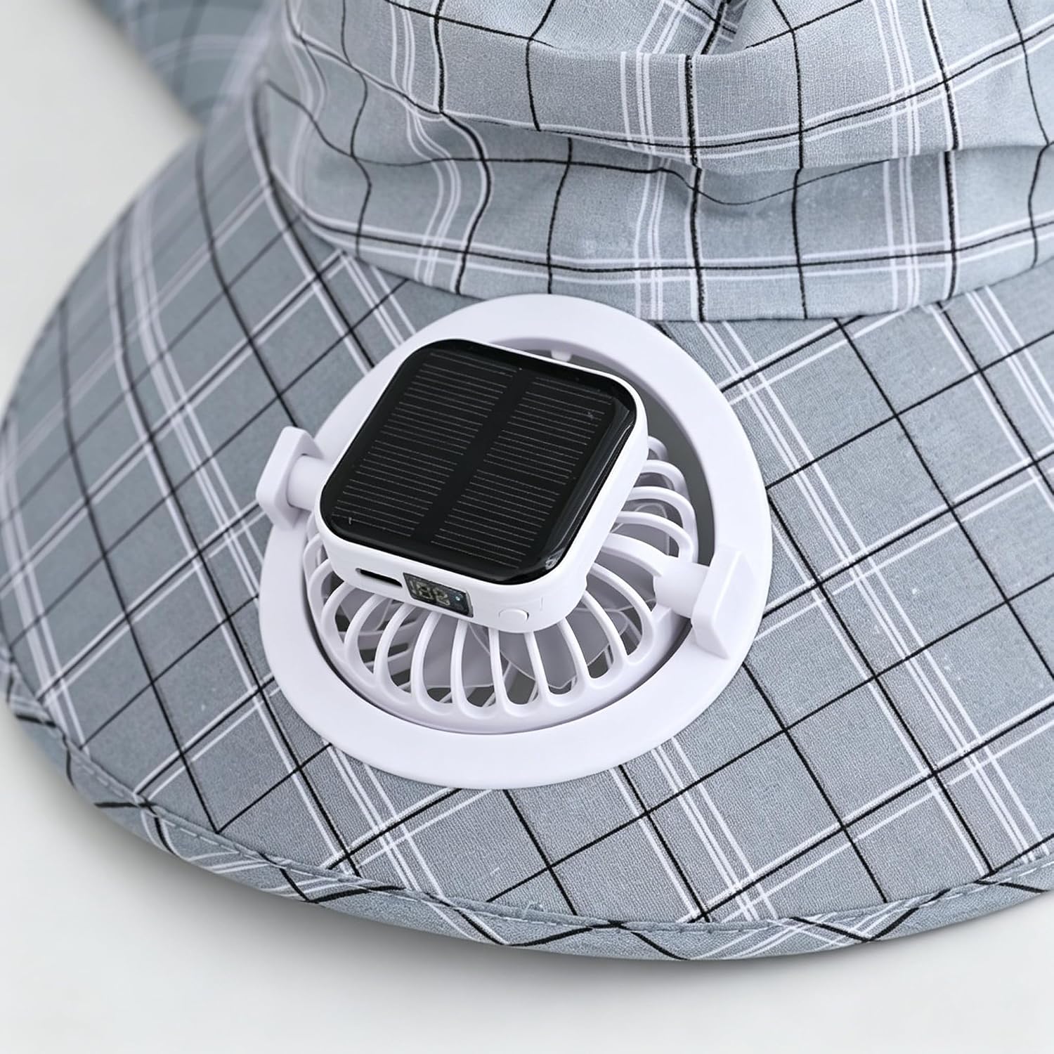1PC Solar Power Neck Guard Fan - Fishing Hat 评论和价格