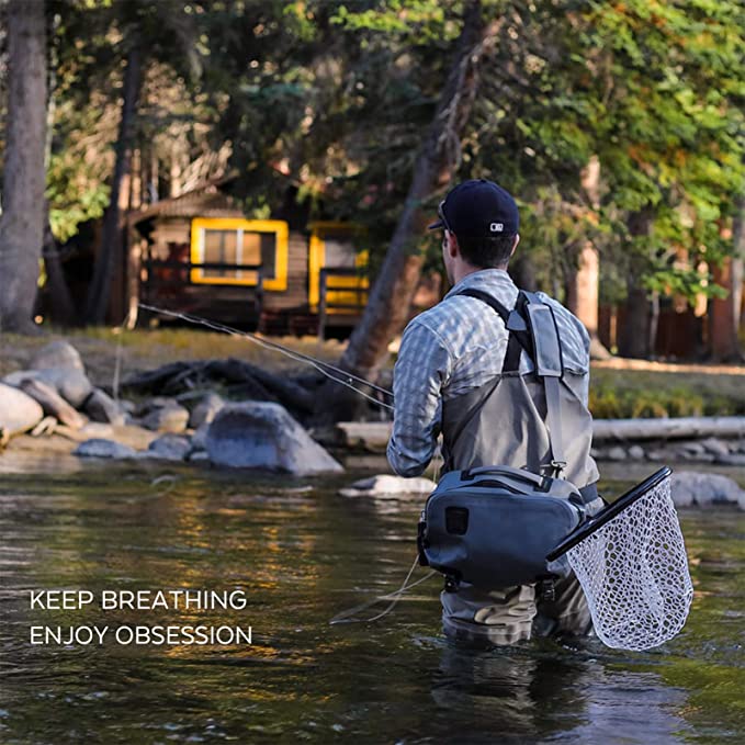 Men's Fly Fishing Waders Three - Fishing Waders 评论和价格