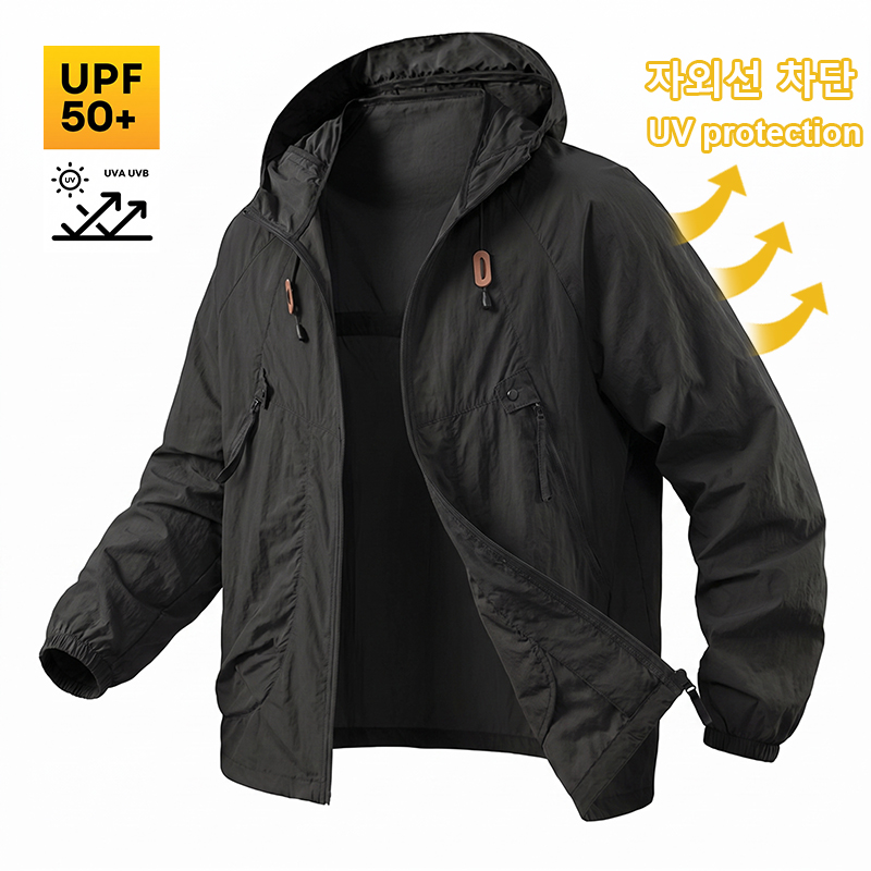 UPF50+ Men's Sun Protection Fi - Fishing Jacket Waterproof 评论和价格