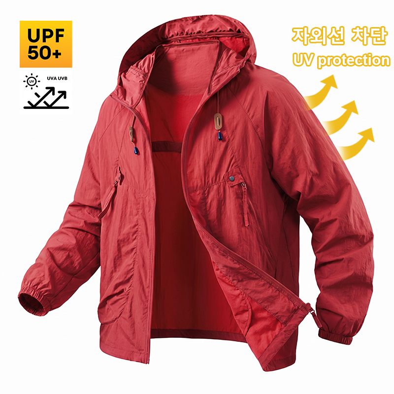 UPF50+ Men's Sun Protection Fi - Fishing Jacket Waterproof 评论和价格