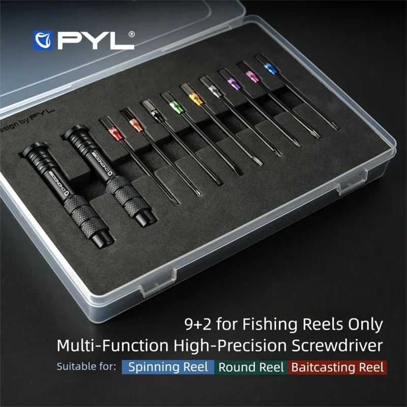 PYL 9+2 S2 Alloy Steel Screwdr - Shimano Reel Stradic 评论和价格