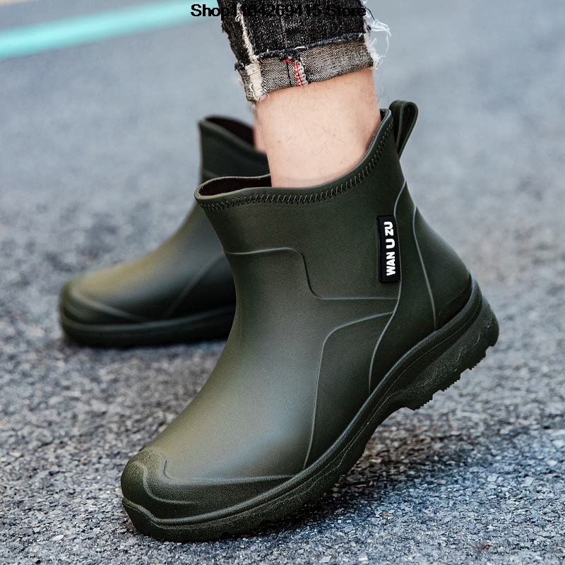 New Men's Waterproof Anti-slip - Fishing Boots 评论和价格